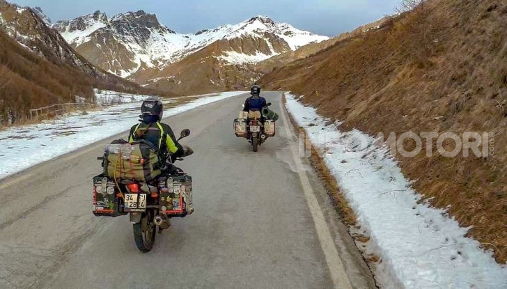 Turchia-Italia in moto per testare il valore degli pneumatici invernali - Foto 32 di 34