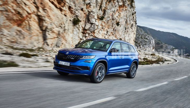 Skoda Kodiaq RS informazioni, impressioni di guida e dati tecnici - Foto 12 di 30