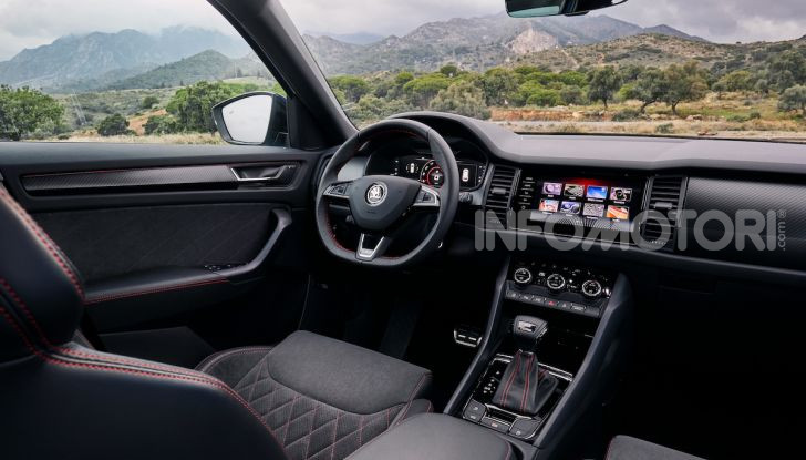 Skoda Kodiaq RS informazioni, impressioni di guida e dati tecnici - Foto 11 di 30