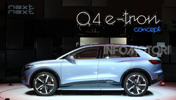 Audi Q4 e-tron Concept: il crossover elettrico per Ginevra 2019 - Foto 10 di 34