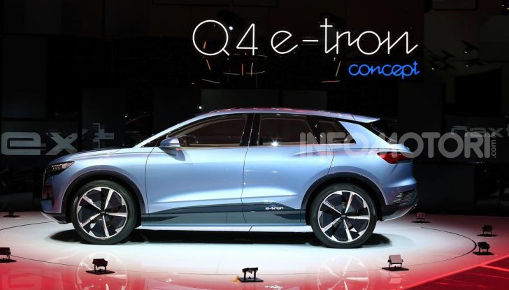 Audi Q4 e-tron Concept: il crossover elettrico per Ginevra 2019 - Foto 11 di 34