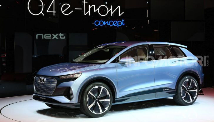 Audi Q4 e-tron Concept: il crossover elettrico per Ginevra 2019 - Foto 13 di 34