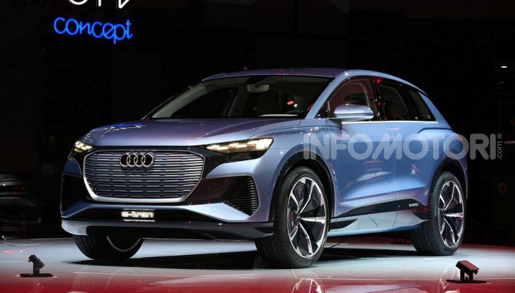 Audi Q4 e-tron Concept: il crossover elettrico per Ginevra 2019 - Foto 1 di 34