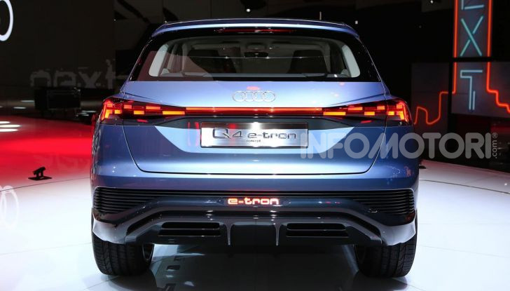 Audi Q4 e-tron Concept: il crossover elettrico per Ginevra 2019 - Foto 17 di 34