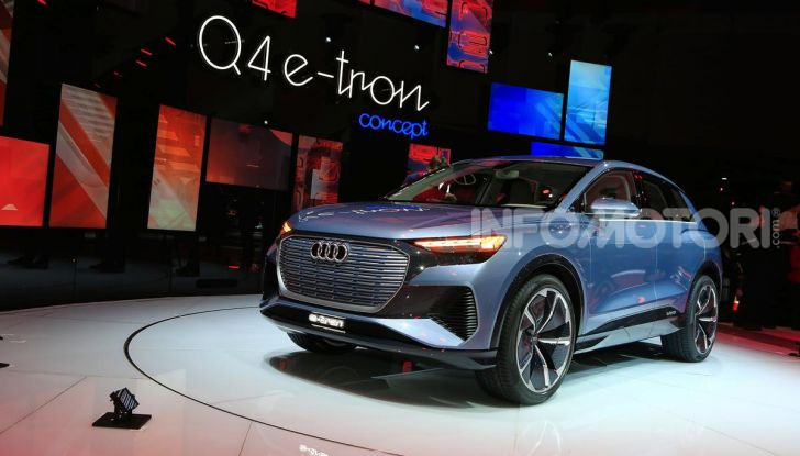 Audi Q4 e-tron Concept: il crossover elettrico per Ginevra 2019 - Foto 25 di 34