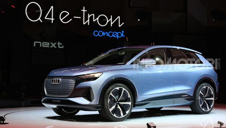 Audi Q4 e-tron Concept: il crossover elettrico per Ginevra 2019 - Foto 2 di 34