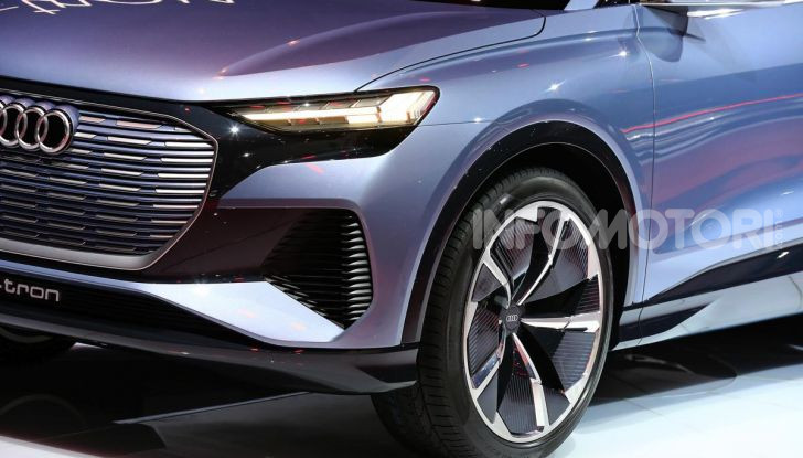 Audi Q4 e-tron Concept: il crossover elettrico per Ginevra 2019 - Foto 6 di 34