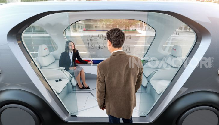 Bosch presenta al CES lo shuttle per la mobilità del futuro - Foto 7 di 7