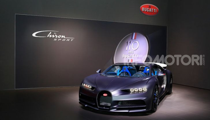 Bugatti Chiron Sport: arriva la serie 110 ans Bugatti - Foto 14 di 14