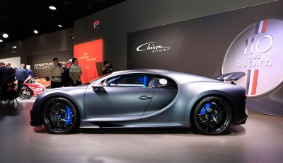 Bugatti Chiron Sport: arriva la serie 110 ans Bugatti