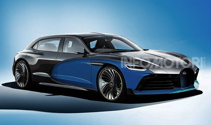 Bugatti Royale, limousine elettrica su base Taycan - Foto 1 di 6