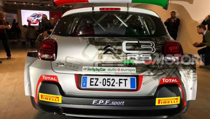 Citroen C3 R5: ecco l’auto che partecipa al Campioanto Italiano Rally 2019 - Foto 9 di 13
