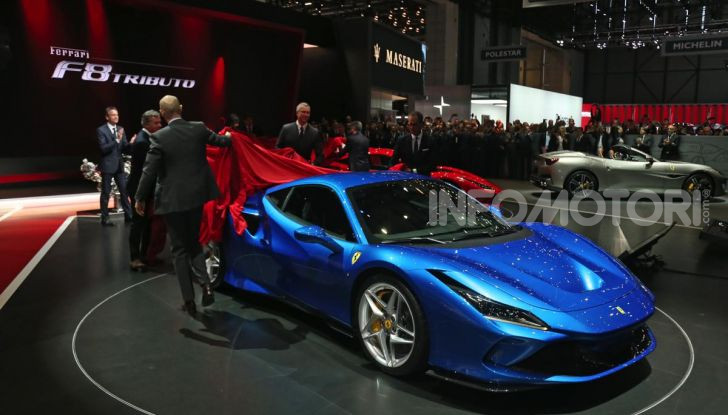 Ferrari F8 Tributo, berlinetta a motore centrale-posteriore - Foto 20 di 20