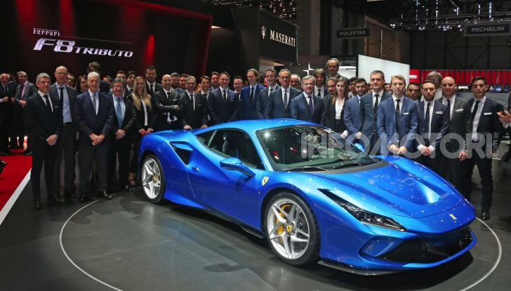 Ferrari F8 Tributo, berlinetta a motore centrale-posteriore - Foto 18 di 20