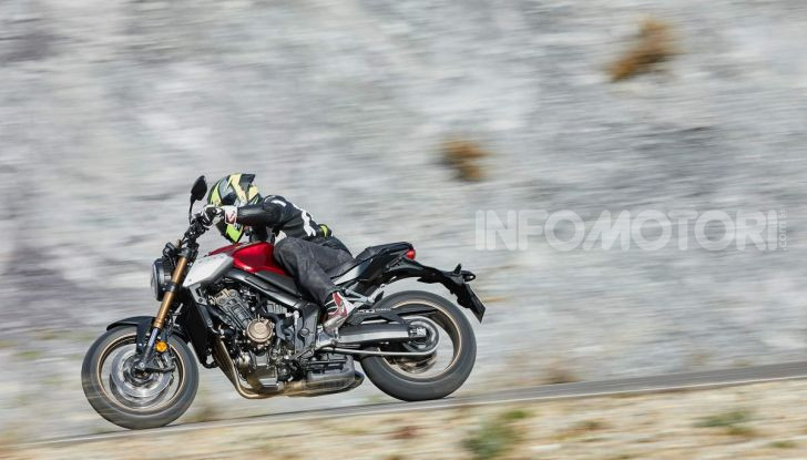 Prova su strada Honda CB650R e CBR650R 2019, caratteristiche, prezzi ed opinioni - Foto 28 di 78