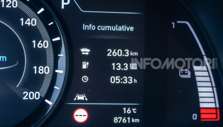 Prova su strada Hyundai Kona Electric, il B-SUV elettrico a prova di vacanza - Foto 35 di 46