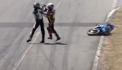 Incredibile in Costa Rica: rissa tra due piloti durante una gara