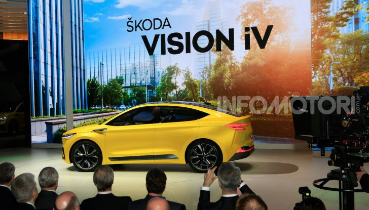 Skoda Vision iV: a Ginevra arriva l’auto elettrica del futuro - Foto 13 di 35