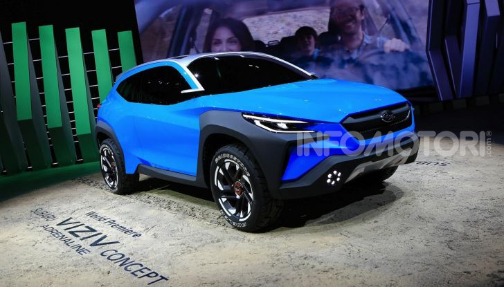 Subaru Viziv Adrenaline: un SUV Coupé ibrido per Ginevra 2019 - Foto 1 di 14