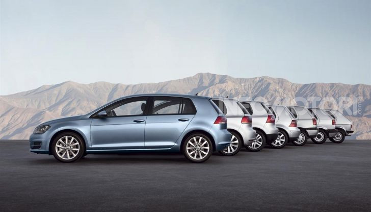 Volkswagen Golf: 45 anni di storia in continua evoluzione - Foto 3 di 12