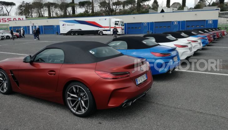 Nuova BMW Z4 2019: Prova in pista a Vallelunga della Roadstar di Monaco - Foto 7 di 36