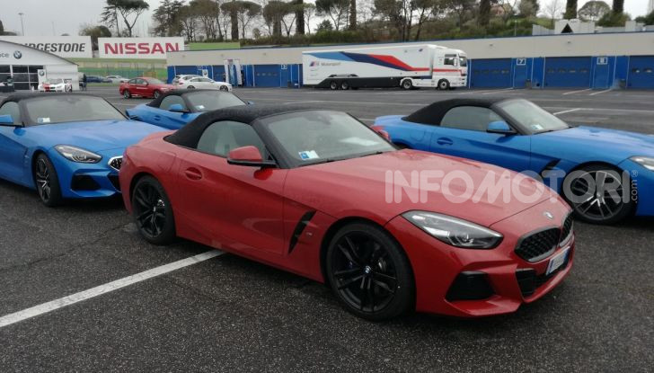 Nuova BMW Z4 2019: Prova in pista a Vallelunga della Roadstar di Monaco - Foto 8 di 36