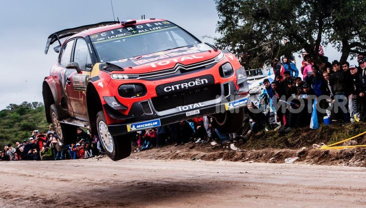 WRC Argentina 2019 – Giorno 1: la Citroën C3 WRC di Ogier-Ingrassia al secondo posto - Foto 3 di 4