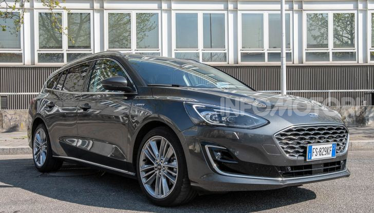 Prova Ford Focus SW Vignale 1.0 EcoBoost 125 cv: esperienza Ford all’ennesima potenza - Foto 8 di 41