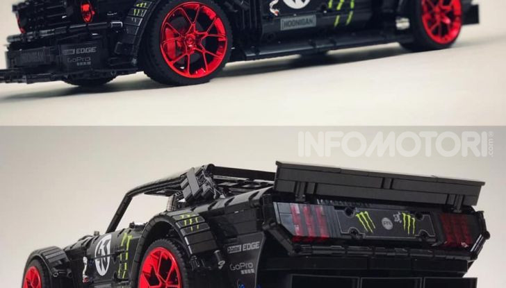 Ford Mustang Hoonicorn V2 versione LEGO Technic - Foto 6 di 8