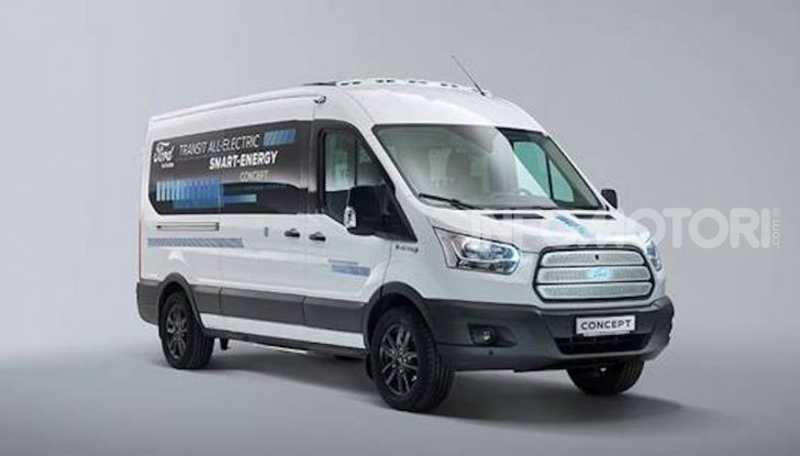 Ford Transit Smart Energy Concept: 10 posti ma zero emissioni - Foto 1 di 4