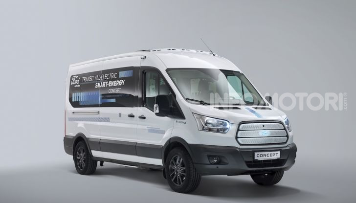 Ford Transit Smart Energy Concept: 10 posti ma zero emissioni - Foto 3 di 4