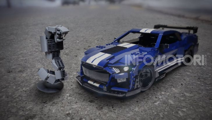 Ford Mustang Shelby GT500 2020, la muscle car versione LEGO - Foto 1 di 6