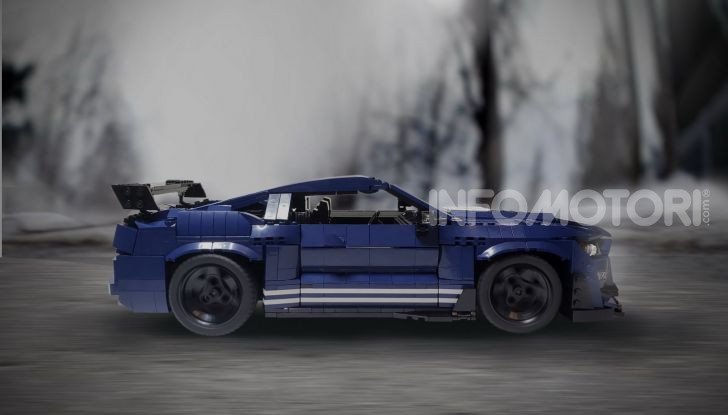 Ford Mustang Shelby GT500 2020, la muscle car versione LEGO - Foto 2 di 6