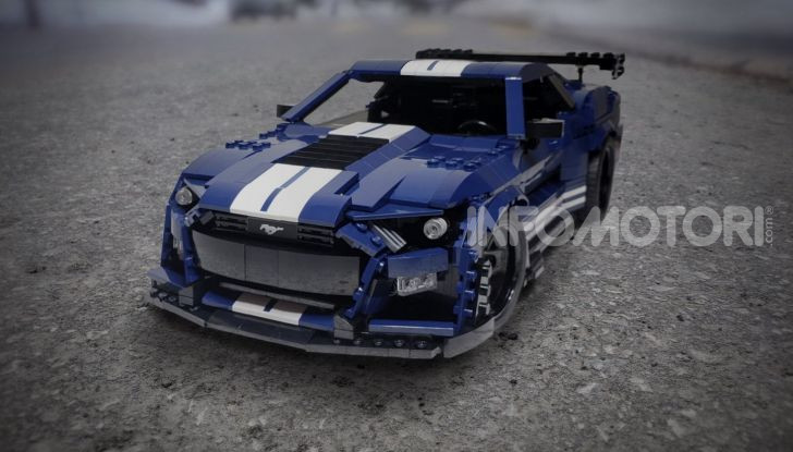 Ford Mustang Shelby GT500 2020, la muscle car versione LEGO - Foto 5 di 6