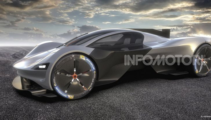 Tesla Olympus Max, il render si ispira alla Valkyrie - Foto 1 di 12
