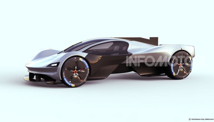 Tesla Olympus Max, il render si ispira alla Valkyrie - Foto 2 di 12