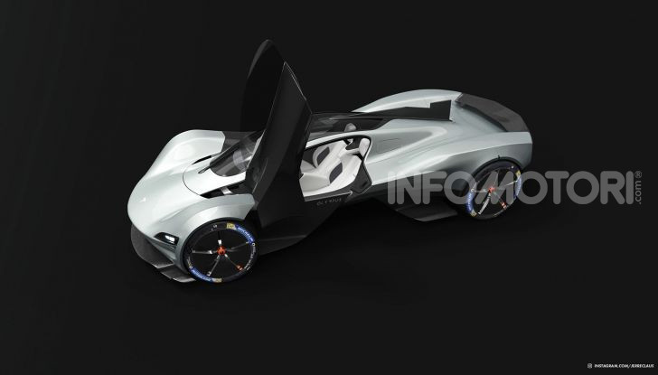 Tesla Olympus Max, il render si ispira alla Valkyrie - Foto 10 di 12