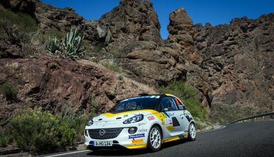 Un’esperienza su asfalto illuminante per l’ADAC Opel Rally Junior Team