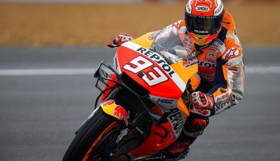 MotoGP 2019 GP di Francia a Le Mans, qualifiche: Marc Marquez svetta sotto la pioggia davanti alle Ducati ufficiali, Rossi quinto