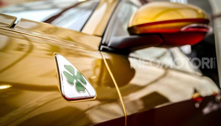 Un’Alfa Romeo Giulia Quadrifoglio d’oro per celebrare la Mille Miglia 2019 - Foto 4 di 8