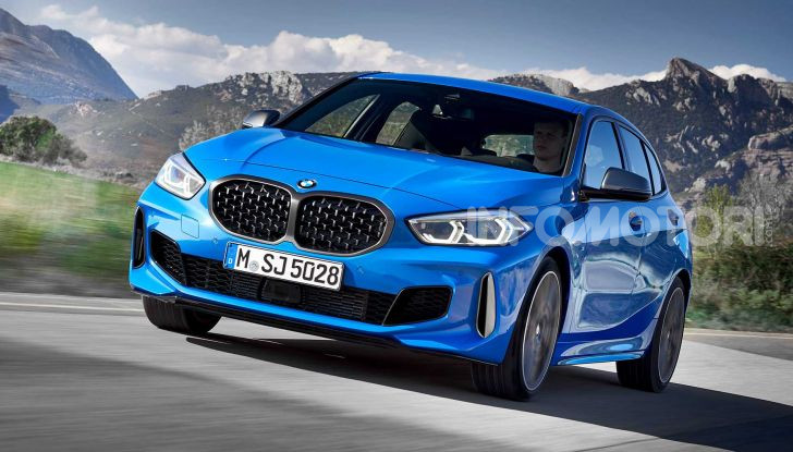 BMW Serie 1 2019: trazione anteriore, design rivisitato - Foto 10 di 17