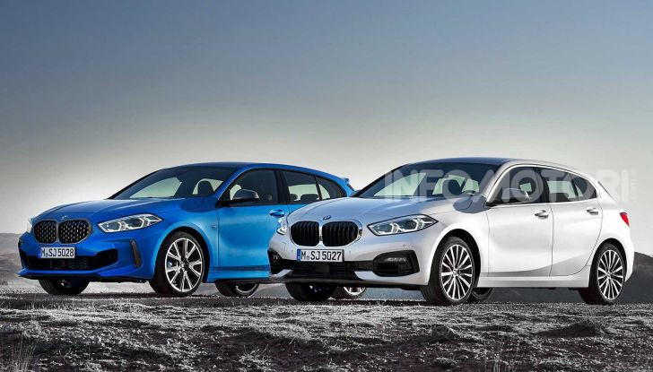 BMW Serie 1 2019: trazione anteriore, design rivisitato - Foto 16 di 17