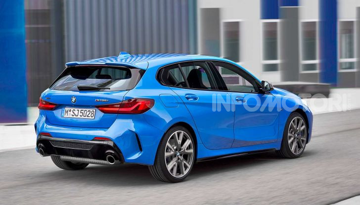 BMW Serie 1 2019: trazione anteriore, design rivisitato - Foto 2 di 17