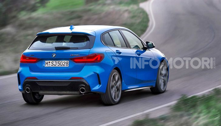 BMW Serie 1 2019: trazione anteriore, design rivisitato - Foto 4 di 17