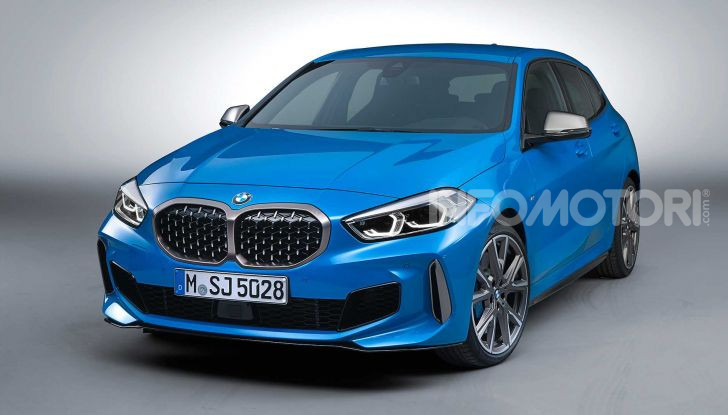 BMW Serie 1 2019: trazione anteriore, design rivisitato - Foto 15 di 17