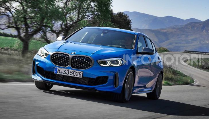 BMW Serie 1 2019: trazione anteriore, design rivisitato - Foto 7 di 17