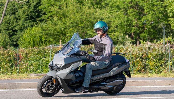 Prova BMW C400 GT: quasi perfetto, ma non a buon mercato - Foto 9 di 44