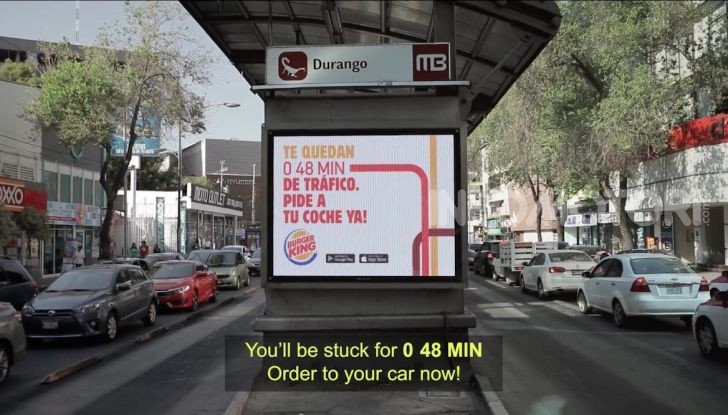 Burger King lancia le consegne a chi è bloccato nel traffico con “Traffic Jam Whopper” - Foto 2 di 12