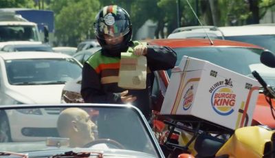 Burger King lancia le consegne a chi è bloccato nel traffico con “Traffic Jam Whopper”