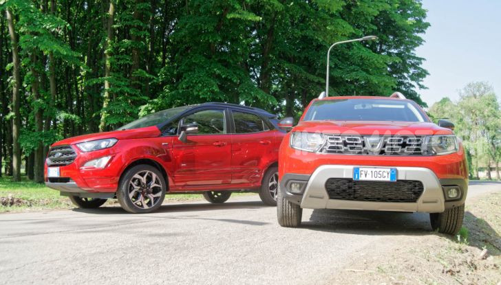 Prova doppia tra SUV best seller: Dacia Duster e Ford EcoSport - Foto 9 di 47